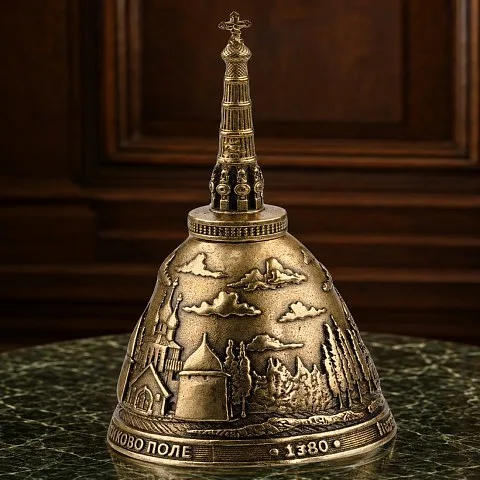 Бронзовый колокольчик «Тула» в подарок