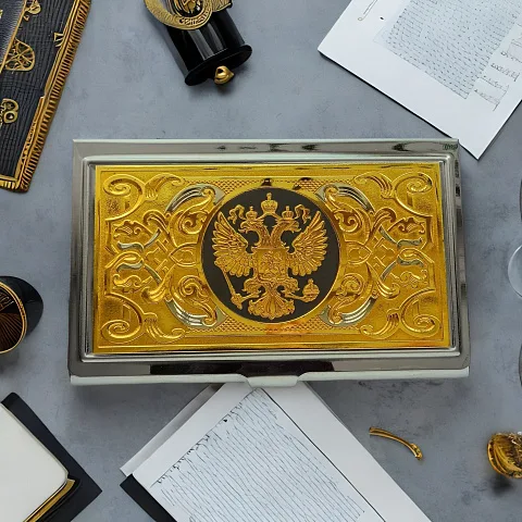 Визитница «Герб РФ» №8 — необычный подарок