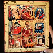 Икона "Cвятитель Николай Мирликийский" — красивый подарок — фотография 1