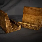 Икона Богоматери "Домостроительница" +подставка — оригинальный подарок — фотография 11