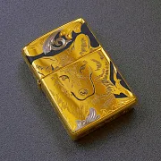 Сувенирная зажигалка Zippo "Вожак" — оригинальный подарок — фотография 2
