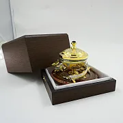 Икорница на агате № 3. Златоуст — оригинальный подарок — фотография 2