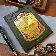 Книга «Омар Хайям» в коже — оригинальный подарок — фотография 1