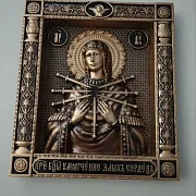 Резная икона Умягчение злых сердец в подарок — фотография 9