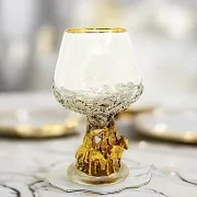 На память: Бокал для коньяка "Три богатыря" — фотография 1