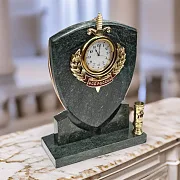 Часы «Щит ФСБ РФ» с подставками — красивый подарок — фотография 1