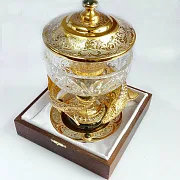 На память: Икорница "Нефритовый осетр". Златоуст — фотография 2