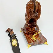 Нож «Медведь на охоте» — красивый подарок — фотография 9