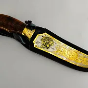 Дамасский нож «Ягуар» №1 — красивый подарок — фотография 2