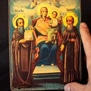 Подарочная икона Божия матерь "Домостроительница" 21*17 см — фотография 1