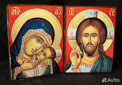 На память: Иконы "Венчальной Пары"