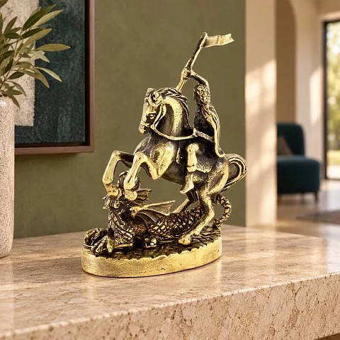 На память: Статуэтка «Георгий Победоносец. Маленький»