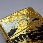 Оригинальная зажигалка Zippo "Сокол" — красивый подарок — фотография 5