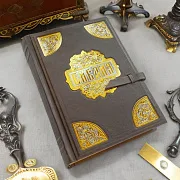 Библия кожаная. Златоуст — необычный подарок — фотография 1