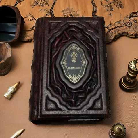 Молитвослов — книга в кожаном переплёте — необычный подарок