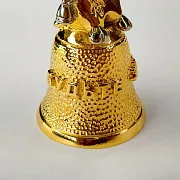 Бронзовый колокольчик «Будьте здоровы» — красивый подарок — фотография 5