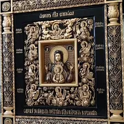 Икона Знамение Курская Коренная — оригинальный подарок — фотография 3