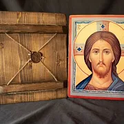 Иконы деревянные. "Венчальная Пара" — оригинальный подарок — фотография 4