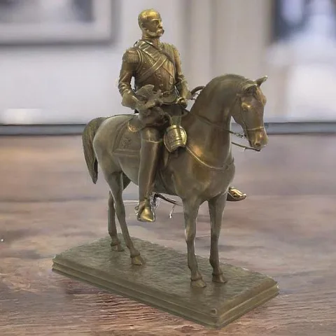 В подарок: Бронзовая композиция «Николай I», 11,6 кг