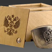 Сувенирная бронзовая скрепочница — красивый подарок — фотография 2