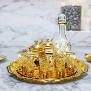 Подарочный водочный набор с икорницей. Златоуст — фотография 1