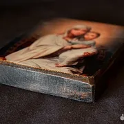 Икона Божией матери "Кипрская" Дорожная — красивый подарок — фотография 2