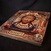 Спас Нерукотворный с Евангелистами и Архангелами — красивый подарок — фотография 5